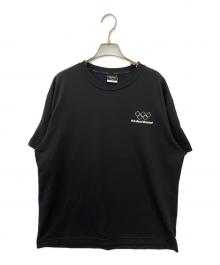 F.C.R.B.（エフシーレアルブリストル）の古着「BACK PANEL S/S BIG TEE」｜ブラック