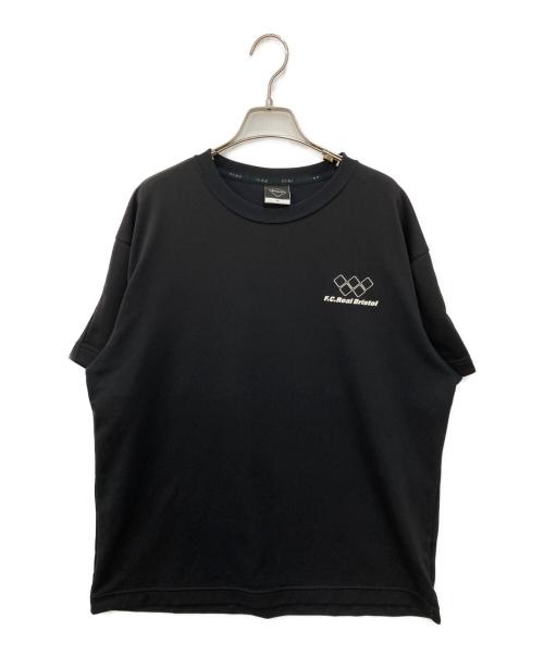 F.C.R.B.（エフシーレアルブリストル）F.C.R.B. (エフシーレアルブリストル) BACK PANEL S/S BIG TEE ブラック サイズ:Mの古着・服飾アイテム
