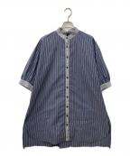 MUSE BY ROCHASミューズ バイ ロ シャス プルミエール）の古着「チュニック」｜ブルー
