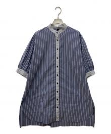 MUSE BY ROCHAS（ミューズ バイ ロ シャス プルミエール）の古着「チュニック」｜ブルー