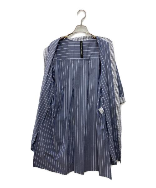 MUSE BY ROCHAS（ミューズ バイ ロ シャス プルミエール）MUSE BY ROCHAS (ミューズ バイ ロ シャス プルミエール) チュニック ブルー サイズ:9の古着・服飾アイテム