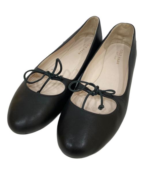 COLE HAAN（コールハーン）COLE HAAN (コールハーン) フラットシューズ ブラック サイズ:7 1/2の古着・服飾アイテム