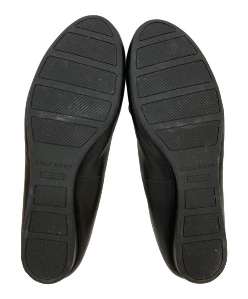 COLE HAAN（コールハーン）COLE HAAN (コールハーン) フラットシューズ ブラック サイズ:7 1/2の古着・服飾アイテム
