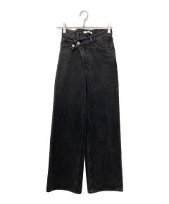 中古・古着通販】Nala (ナラ) pin tuck thermo pants ブラック サイズ