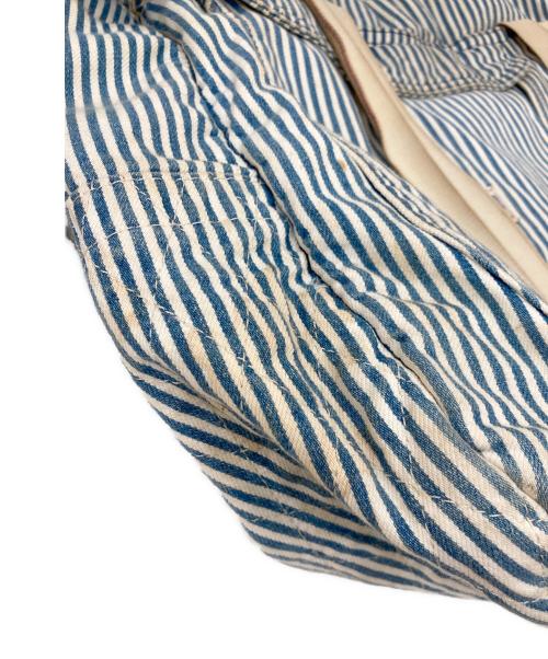 RRL（ダブルアールエル）RRL (ダブルアールエル) 2WAYバッグ ホワイト×ブルーの古着・服飾アイテム