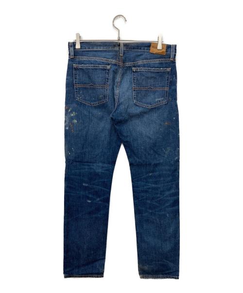 Denim & Supply Ralph Lauren（デニム＆サプライ ラルフローレン）Denim & Supply Ralph Lauren (デニム＆サプライ ラルフローレン) ペンキダメージ加工デニムパンツ インディゴ サイズ:W28の古着・服飾アイテム