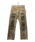 RRLダブルアールエル）の古着「NEW ENGLAND CARPENTER PANTS」｜アイボリー