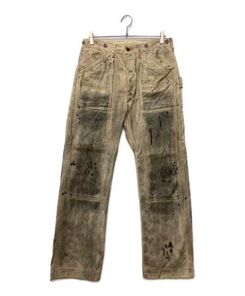 RRL（ダブルアールエル）RRL (ダブルアールエル) NEW ENGLAND CARPENTER PANTS アイボリー サイズ:33の古着・服飾アイテム