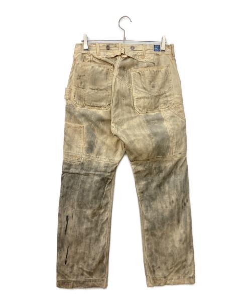 RRL（ダブルアールエル）RRL (ダブルアールエル) NEW ENGLAND CARPENTER PANTS アイボリー サイズ:33の古着・服飾アイテム