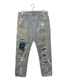 Denim & Supply Ralph Lauren（デニム＆サプライ ラルフローレン）の古着「Repair Painter Pants」｜インディゴ