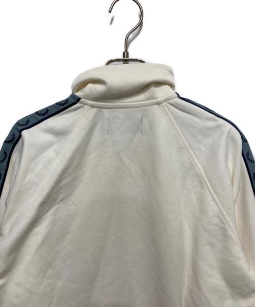 FRED PERRY（フレッドペリー）FRED PERRY (フレッドペリー) Contrast Tape Track Jacket アイボリー サイズ:Mの古着・服飾アイテム