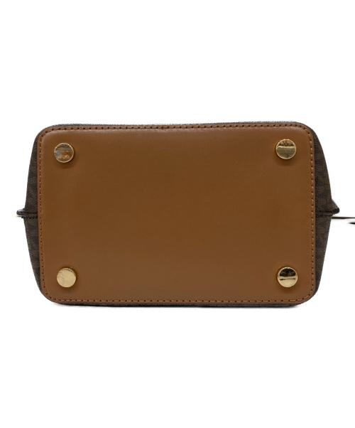 MICHAEL KORS（マイケルコース）MICHAEL KORS (マイケルコース) HAMILTON LEGACY MEDIUM LOGO MESSENGER BAG ブラウンの古着・服飾アイテム