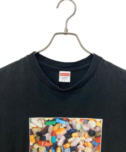 SUPREME（シュプリーム）Supreme (シュプリーム) Pills Tee ブラック サイズ:Ｌの古着・服飾アイテム