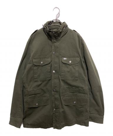 DIESEL ミリタリージャケット オリーブグリーン 中古・古着通販】DIESEL (ディーゼル) ミリタリージャケット グリーン