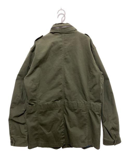 DIESEL（ディーゼル）DIESEL (ディーゼル) ミリタリージャケット グリーン サイズ:XXLの古着・服飾アイテム