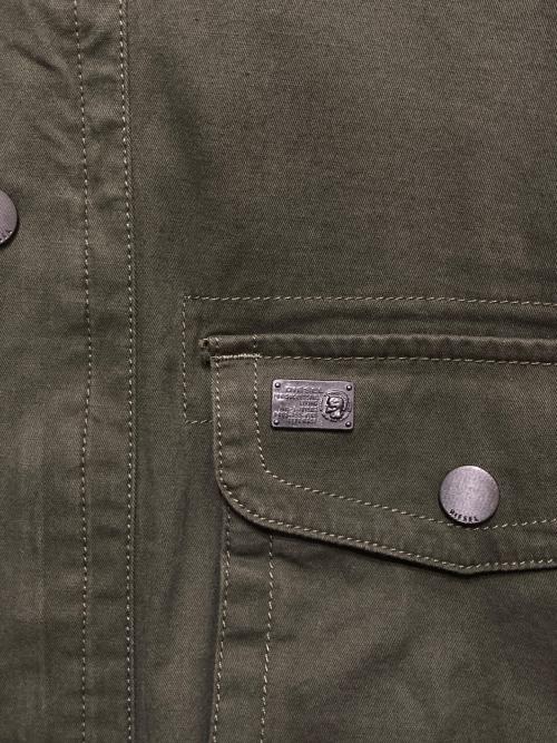 DIESEL（ディーゼル）DIESEL (ディーゼル) ミリタリージャケット グリーン サイズ:XXLの古着・服飾アイテム