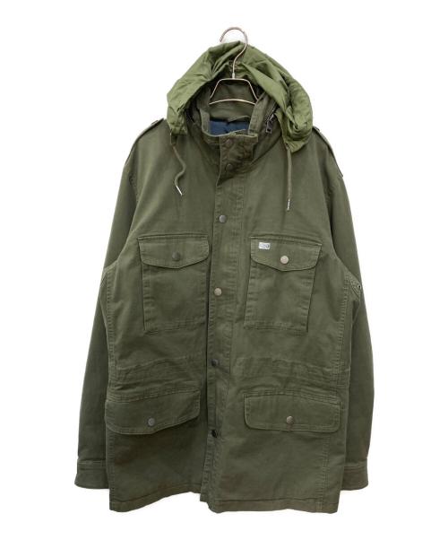 DIESEL（ディーゼル）DIESEL (ディーゼル) ミリタリージャケット グリーン サイズ:XXLの古着・服飾アイテム