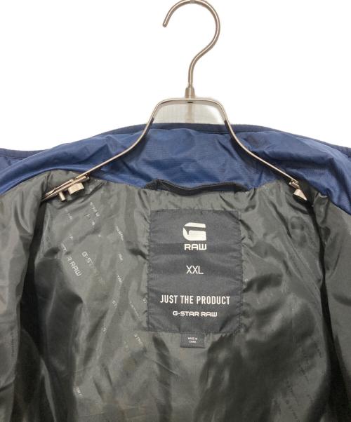 G-STAR RAW（ジースターロゥ）G-STAR RAW (ジースターロゥ) 中綿ジャケット ネイビー サイズ:	SIZE XXLの古着・服飾アイテム