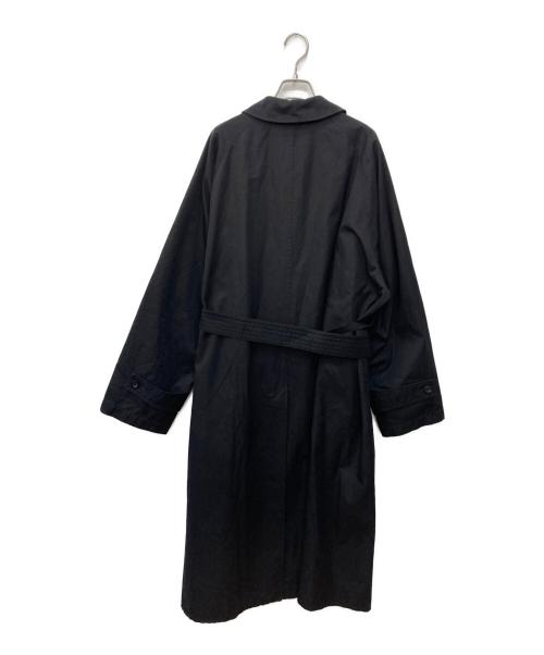 Aquascutum（アクアスキュータム）Aquascutum (アクアスキュータム) O CITYSHOP 別注 “O” OVERSIZED コート ブラック サイズ:SIZE 8の古着・服飾アイテム