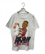 official fanオフィシャルファン）の古着「両面プリントTシャツ」｜グレー