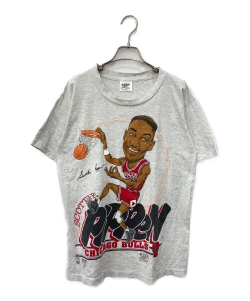 official fan（オフィシャルファン）OFFICIAL FAN (オフィシャルファン) 両面プリントTシャツ グレー サイズ:Ｍの古着・服飾アイテム