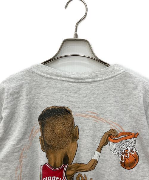 official fan（オフィシャルファン）OFFICIAL FAN (オフィシャルファン) 両面プリントTシャツ グレー サイズ:Ｍの古着・服飾アイテム