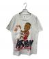 OFFICIAL FAN（オフィシャルファン）の古着「両面プリントTシャツ」｜グレー