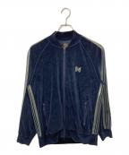 Needlesニードルズ）の古着「Velour Track Jacket」｜ネイビー