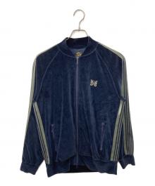 Needles（ニードルズ）の古着「Velour Track Jacket」｜ネイビー