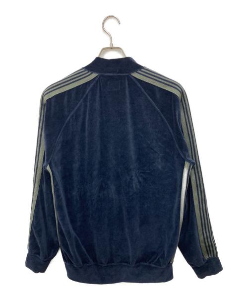 Needles（ニードルズ）Needles (ニードルズ) Velour Track Jacket ネイビー サイズ:Ｍの古着・服飾アイテム