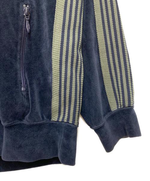 Needles（ニードルズ）Needles (ニードルズ) Velour Track Jacket ネイビー サイズ:Ｍの古着・服飾アイテム