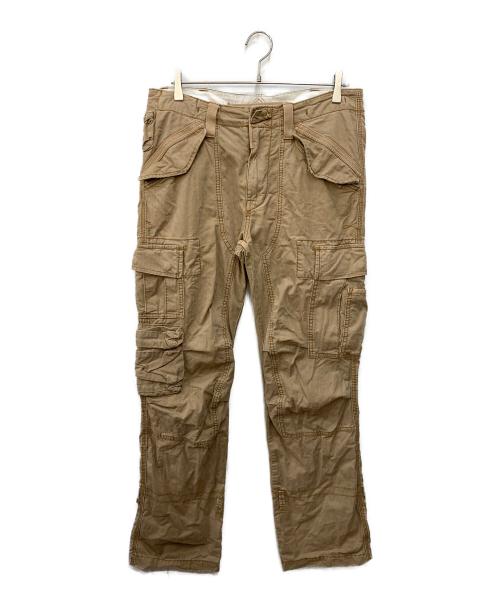 POLO RALPH LAUREN（ポロ・ラルフローレン）POLO RALPH LAUREN (ポロ・ラルフローレン) マルチカーゴパンツ ベージュ サイズ:32の古着・服飾アイテム