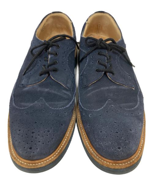 Tricker's（トリッカーズ）Tricker's (トリッカーズ) BOURTONウィングチップシューズ ネイビー サイズ:表記無の古着・服飾アイテム