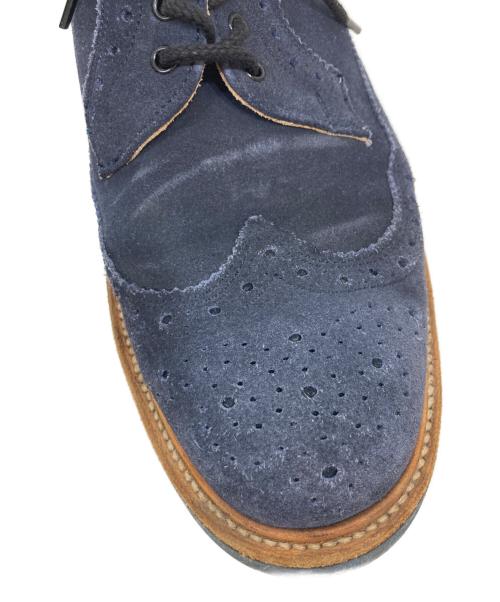 Tricker's（トリッカーズ）Tricker's (トリッカーズ) BOURTONウィングチップシューズ ネイビー サイズ:表記無の古着・服飾アイテム