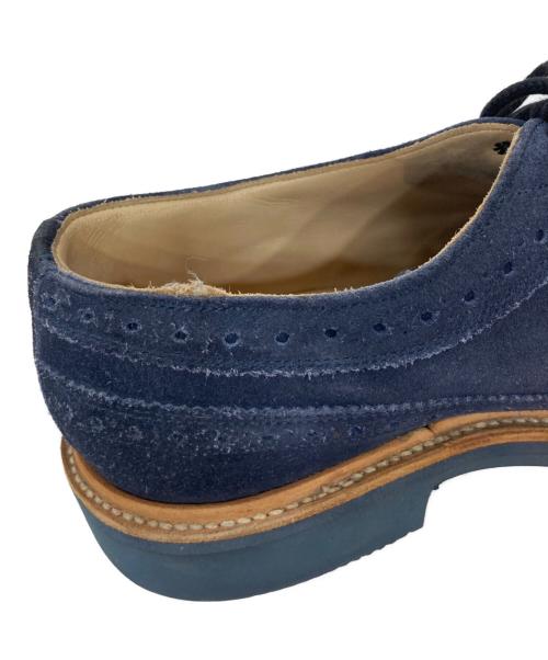 Tricker's（トリッカーズ）Tricker's (トリッカーズ) BOURTONウィングチップシューズ ネイビー サイズ:表記無の古着・服飾アイテム
