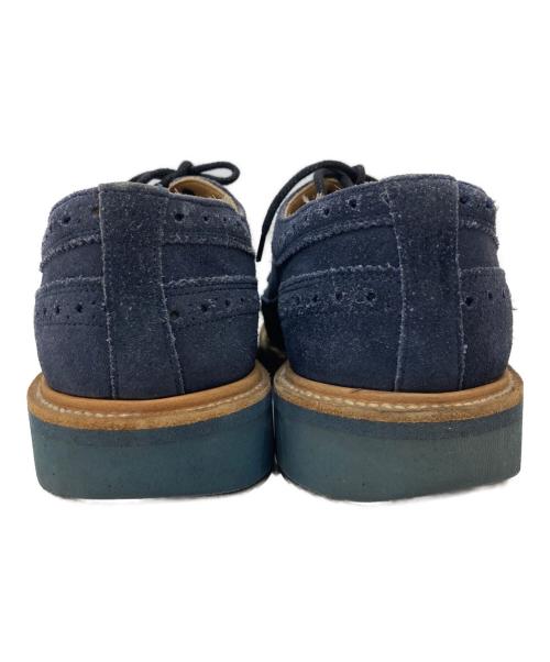 Tricker's（トリッカーズ）Tricker's (トリッカーズ) BOURTONウィングチップシューズ ネイビー サイズ:表記無の古着・服飾アイテム