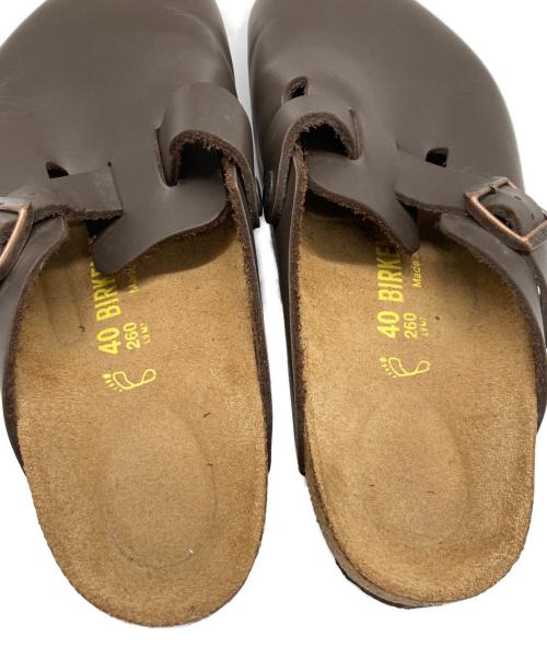BIRKENSTOCK（ビルケンシュトック）BIRKENSTOCK (ビルケンシュトック) BOSTON ブラウン サイズ:26cmの古着・服飾アイテム