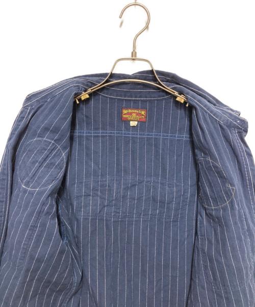 BUZZ RICKSON'S（バズリクソンズ）Buzz Rickson's (バズリクソンズ) HERRINGBORNE TWILL SQUADRON REUNION SHIRTS ブルー サイズ:SIZE 16-16 1/2の古着・服飾アイテム