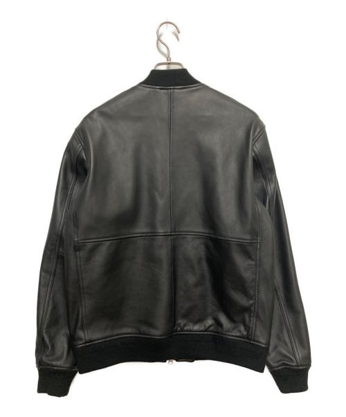 B:MING by BEAMS（ビーミングバイビームス）B:MING by BEAMS (ビーミングバイビームス) ラムレザーブルゾン ブラック サイズ:Mの古着・服飾アイテム