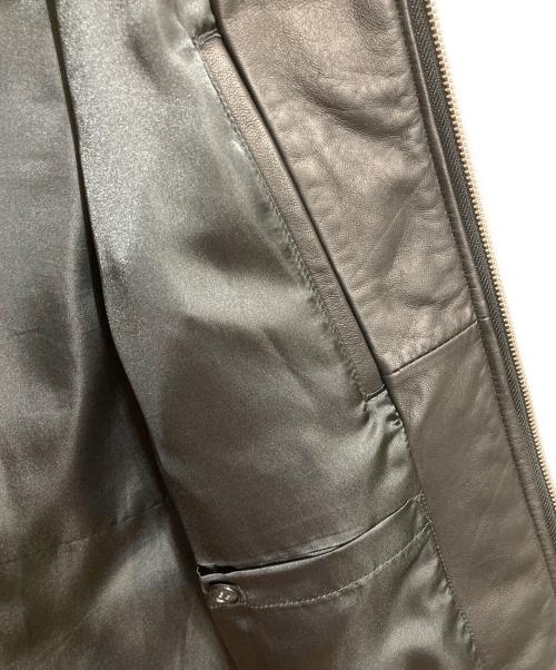 B:MING by BEAMS（ビーミングバイビームス）B:MING by BEAMS (ビーミングバイビームス) ラムレザーブルゾン ブラック サイズ:Mの古着・服飾アイテム