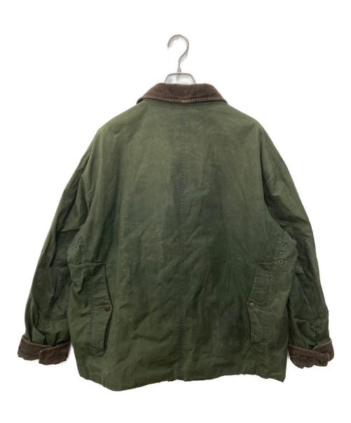POLO RALPH LAUREN（ポロ・ラルフローレン）POLO RALPH LAUREN (ポロ・ラルフローレン) オイルドハンティングジャケット グリーン サイズ:SIZE 2XLの古着・服飾アイテム