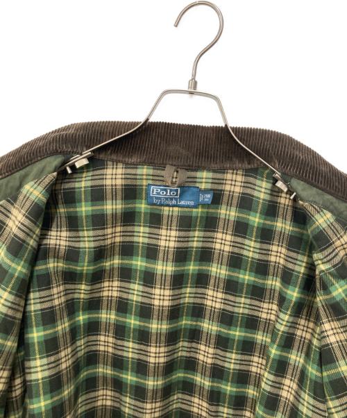 POLO RALPH LAUREN（ポロ・ラルフローレン）POLO RALPH LAUREN (ポロ・ラルフローレン) オイルドハンティングジャケット グリーン サイズ:SIZE 2XLの古着・服飾アイテム
