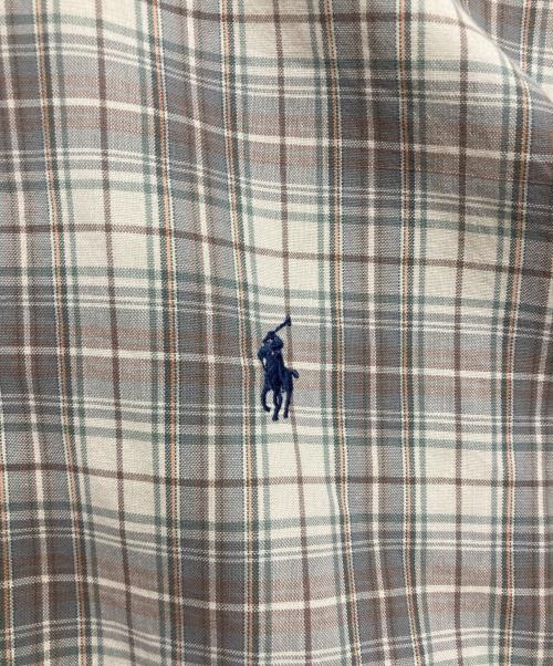 POLO RALPH LAUREN（ポロ・ラルフローレン）POLO RALPH LAUREN (ポロ・ラルフローレン) ボタンダウンシャツ ベージュ サイズ:Mの古着・服飾アイテム