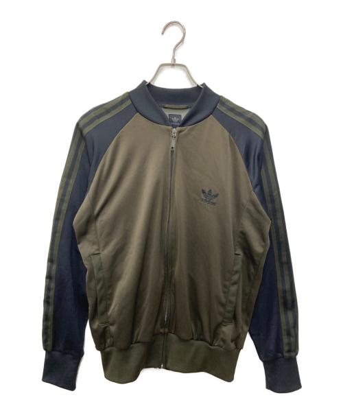 adidas（アディダス）adidas (アディダス) 00’sトラックジャケット カーキ サイズ:Ｌの古着・服飾アイテム
