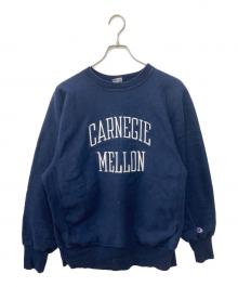 Champion（チャンピオン）の古着「90'sリバースウィーブスウェット」｜ネイビー