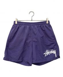 stussy（ステューシー）の古着「Big Stock Water Short」｜パープル