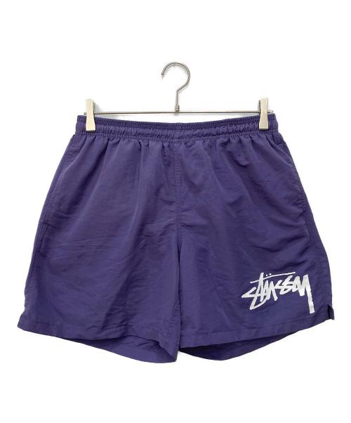 stussy（ステューシー）stussy (ステューシー) Big Stock Water Short パープル サイズ:Ｓの古着・服飾アイテム