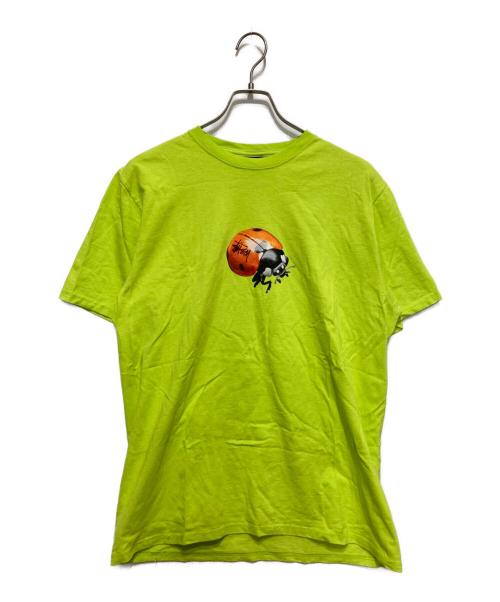 stussy（ステューシー）stussy (ステューシー) LADY ＢＵＧ ＴＥＥ グリーン サイズ:Mの古着・服飾アイテム