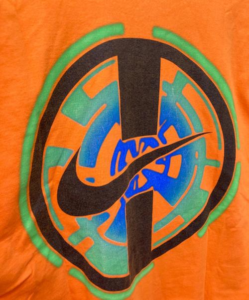 NIKE（ナイキ）NIKE (ナイキ) 90’s プリントTシャツ オレンジ サイズ:Ｌの古着・服飾アイテム