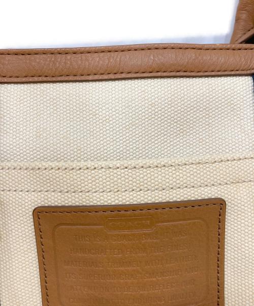 COACH（コーチ）COACH (コーチ) 2WAYバッグ ベージュの古着・服飾アイテム